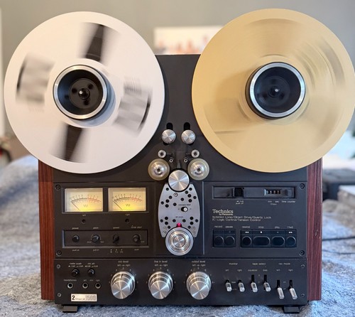 Technics RS1500 3-speed Analog RTR tape machine / Serviced / Calibrate