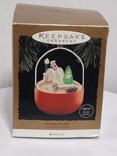 Hallmark 1995 Keepsake Ornament Jumping For Joy Magic Light & Motion Mice - New