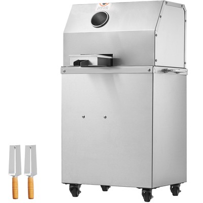800W Electric Sugar Cane Juicer 661LBS/H Output 3 Rollers 2.4'' Large Inlet