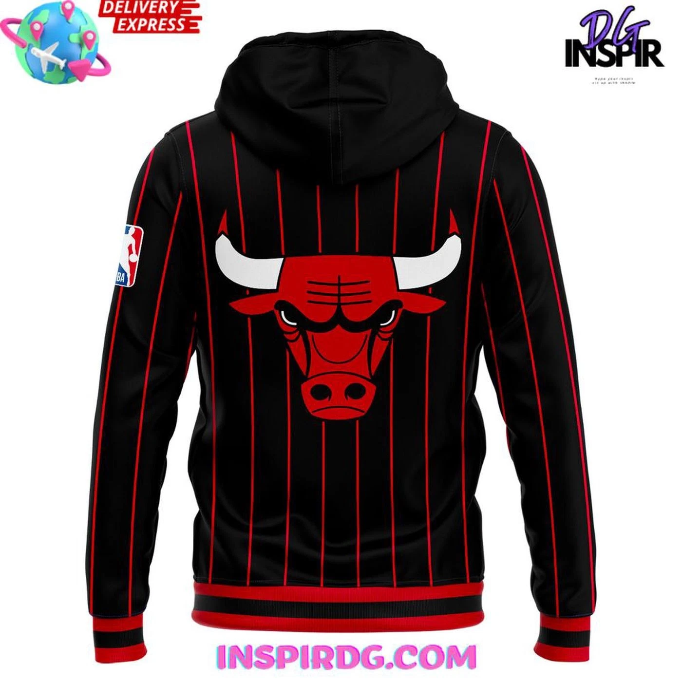 Personalized Chicago Bulls 2025-26 Statement Special Hoodie Pullover Hooded