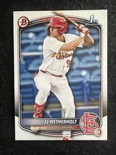 2025 Bowman Prospects 1st Bowman JJ Wetherholt #BP-22 (RC) St Louis Cardinals