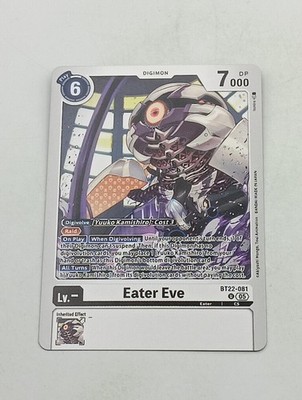 Digimon TCG Einzelkarte Eater Eve NM