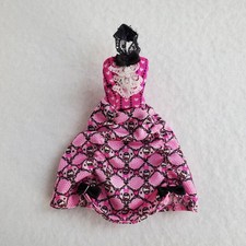 Monster High DRACULAURA Dot Dead Gorgeous G1 Doll Replacement Dress