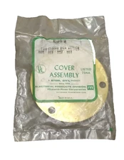 Steel City Brass Floor Box Cover Assembly UL Listed 734A Midland-Ross
