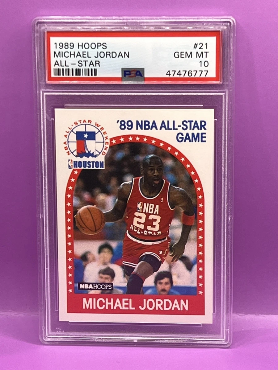 [お盆セール] 1989 Hoops マイケル ジョーダン カード！ Michael Jordan Basketball Grade 10 1989-90 Season Sports Trading