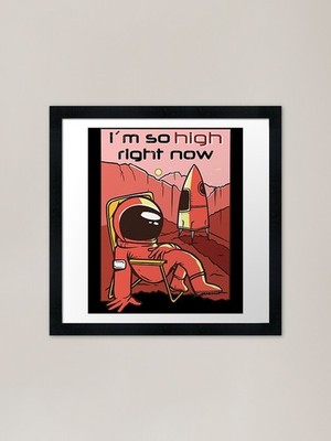 Mars Mission Reise zum Mars Besetzung Gerahmtes Wandbild Poster Leinwanddruck Bild