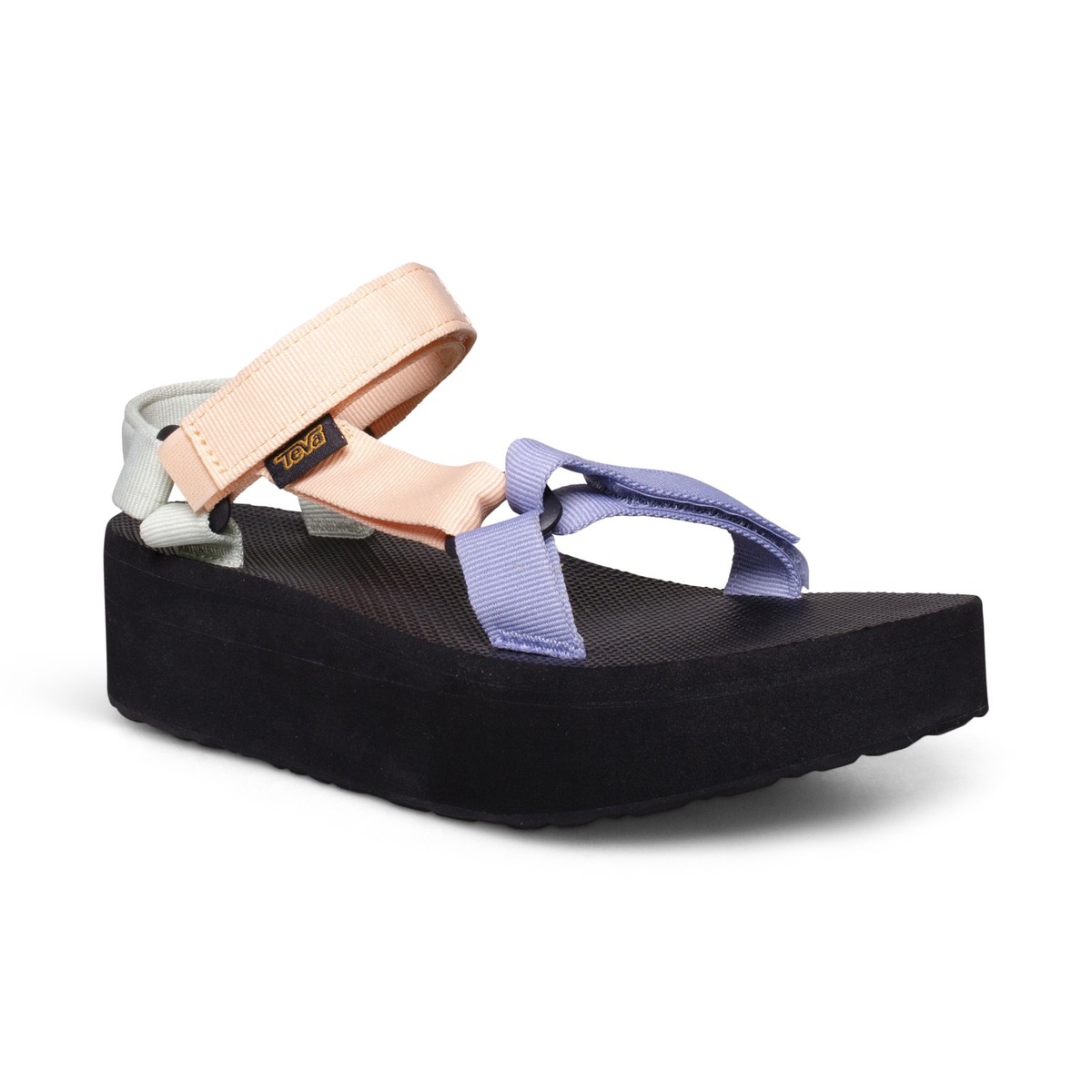 TEVA FLATFORM UNIVERSAL SHERBERT MULTI WEBBING WOMEN'S SANDALS