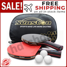 Professional Table Tennis Paddles Advance Intermediate Ping Pong Paddle Set of 2