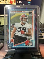 2025 Panini Optic Mason Graham #206 Blue Hyper