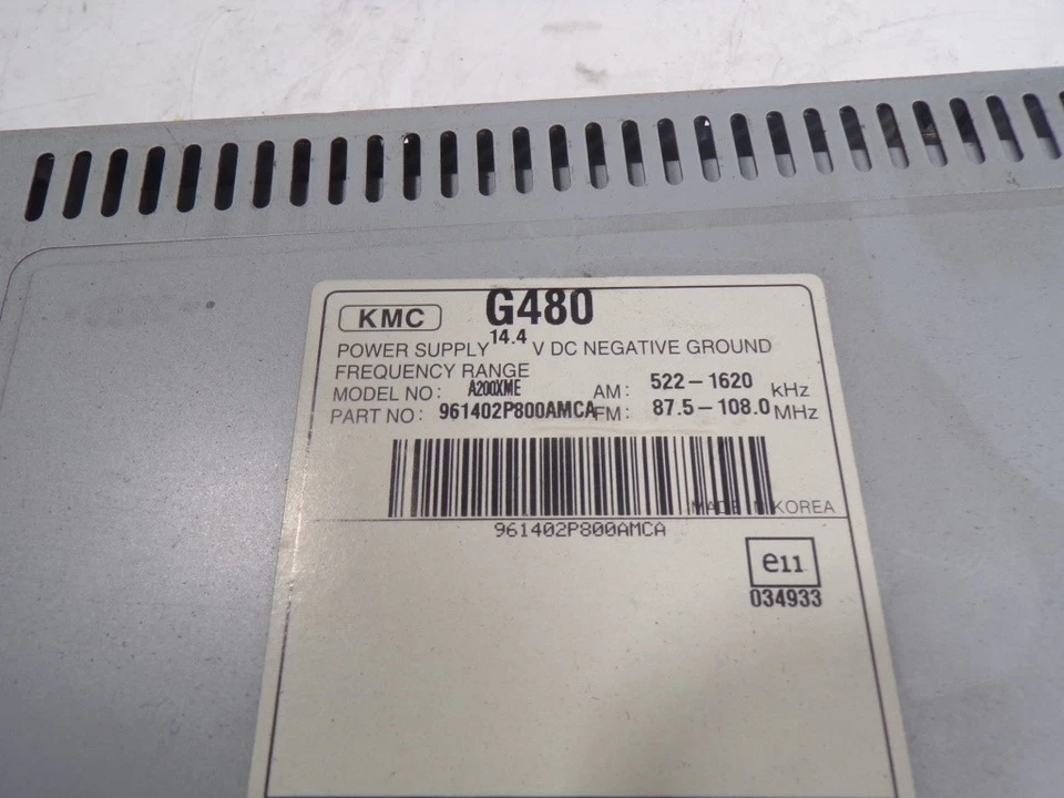 961402P800CA AUDIOSYSTEM / RADIO-CD / 961402P800AMCA / 17021808 FÜR KIA SORENTO - Bild 3 von 4