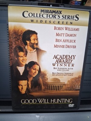 Good Will Hunting DVD Miramax Collector s Series Robin Williams Matt Damon WS