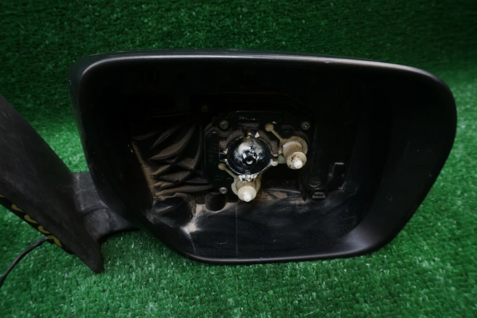 2007 2008 2009 MAZDA CX7 RIGHT PASSENGER  DOOR MIRROR OEM AUBURN RED  E4012284 - Image 3 of 4