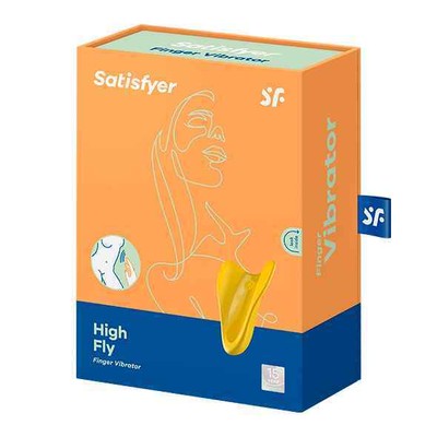 Satisfyer - High Fly Finger Vibrator Yellow