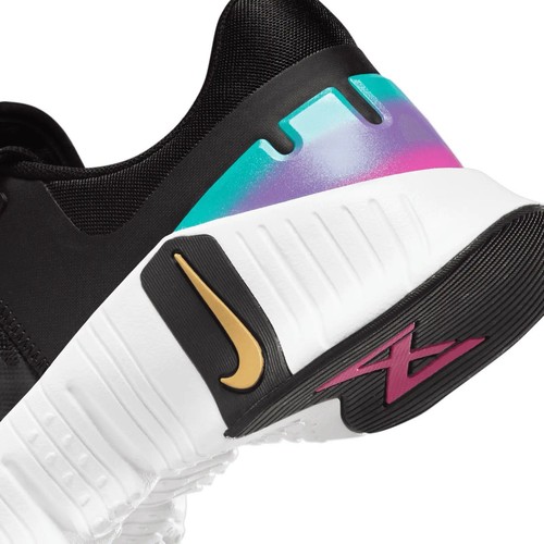 Taglia 9,5 - Nike Free Metcon 5 Premium nero Fireberry oro W - Foto 7 di 8