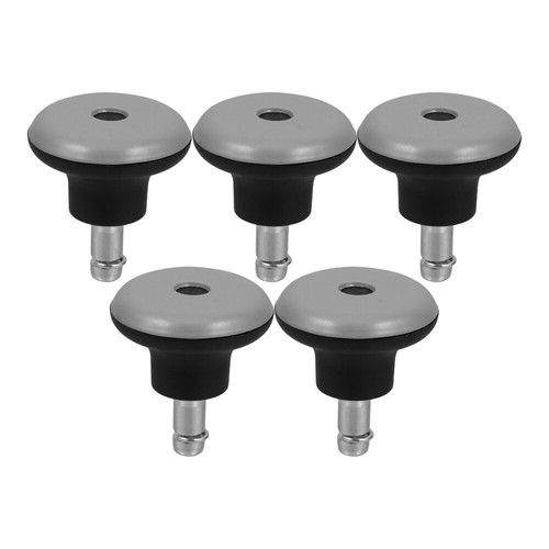 5 PCS Office Chair Mat Desk Wheel Covers Feet Stopper Base Replacement