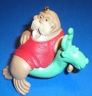 Hallmark Keepsake "Poolside Walrus" 1990 Ornament New Other *Free Shipping *