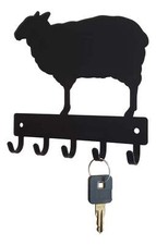 Sheep Silhouette Key Holder/ Rack Made in USA