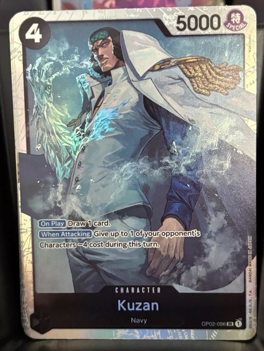 one piece paramount war rare cards One Piece Trading Card Game Paramount War Rare Jozu Op02-008 main image 1