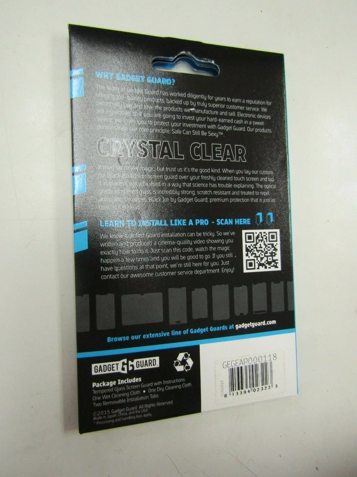 GADGET GUARD GLASS SCREEN PROTECTOR, GOOGLE NEXUS PIZEL XL, PLEASE READ!! 7763 - Image 2 of 2