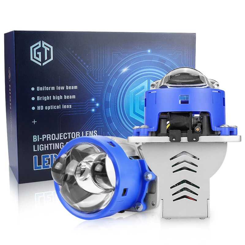Car online headlight projector