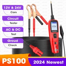 Autel Power Scan PS100 Circuit Tester Electrical Power Probe 12V/24V Diagnostic