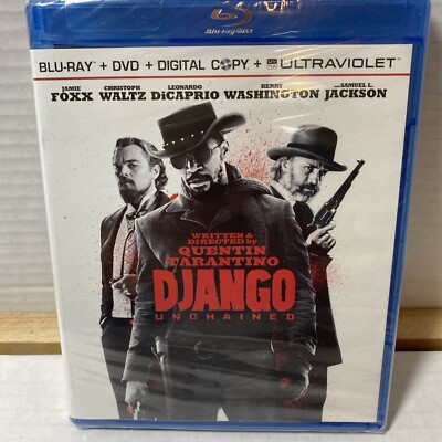 Django Unchained [2012] (Blu-ray/DVD,2019,2-Disc Set) Jamie Foxx, NEW! SEALED!