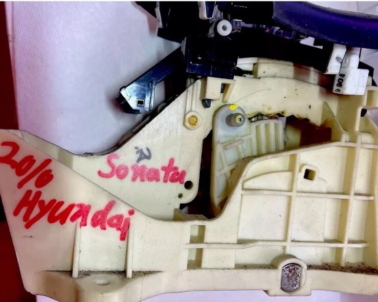 Conjunto de palanca de cambios de piso automática Hyundai Sonata 2008-2010 OEM 46700-3LXXX Foto 2 de 4