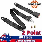 <!--F#f_0-->2 Point Universal Retractable Seat Belt Lap Sash Strap Buckle Kit For Mazda Cars<!--F/-->