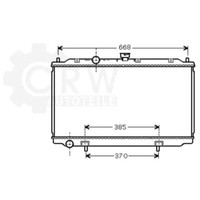 Prasco WasserküHler MotorküHler Aluminium FüR Nissan Almera II Hatchback N16