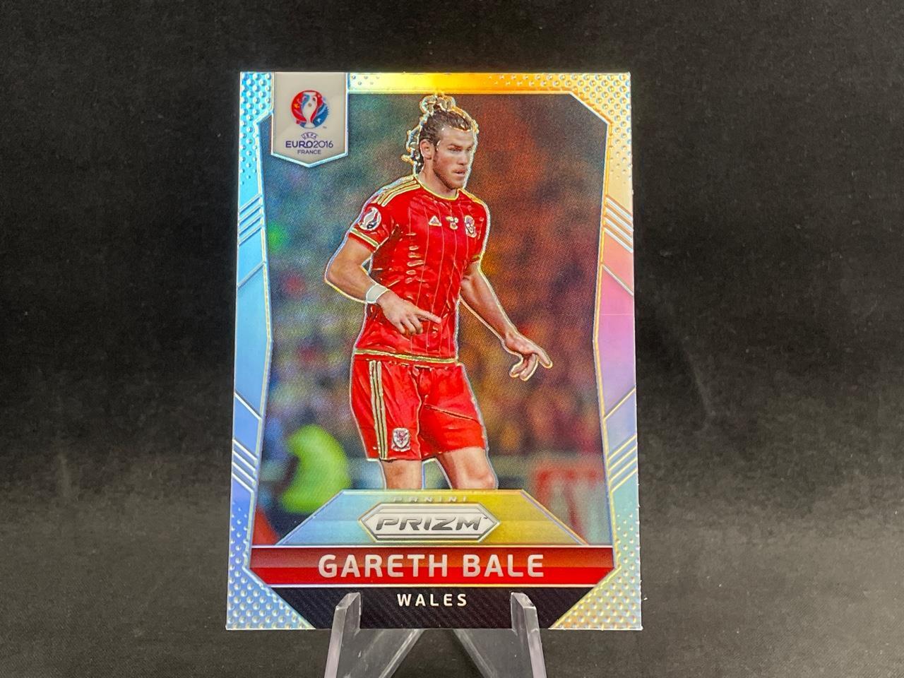 2016 PANINI PRIZM UEFA SOCCER GARETH BALE #118 HOLO SILVER PRIZMS SP WALES