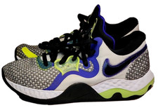 SIZE 9.5 MEN'S NIKE RENEW ELEVATE II WHITE MULTICOLOR CW3406-101 BASKETBALL NICE