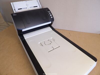 Fujitsu Fi-7240 Color Document Image Scanner ADF & Flatbed USB - 205 SCANS ADF