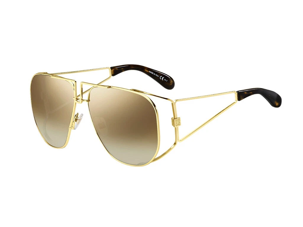 Givenchy discount gold aviators