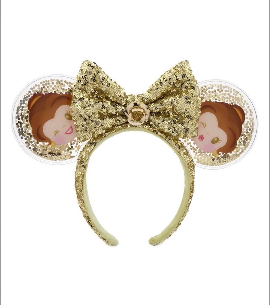 Disney Belle Ears Headband For Adult Beauty And The Beast Yellow