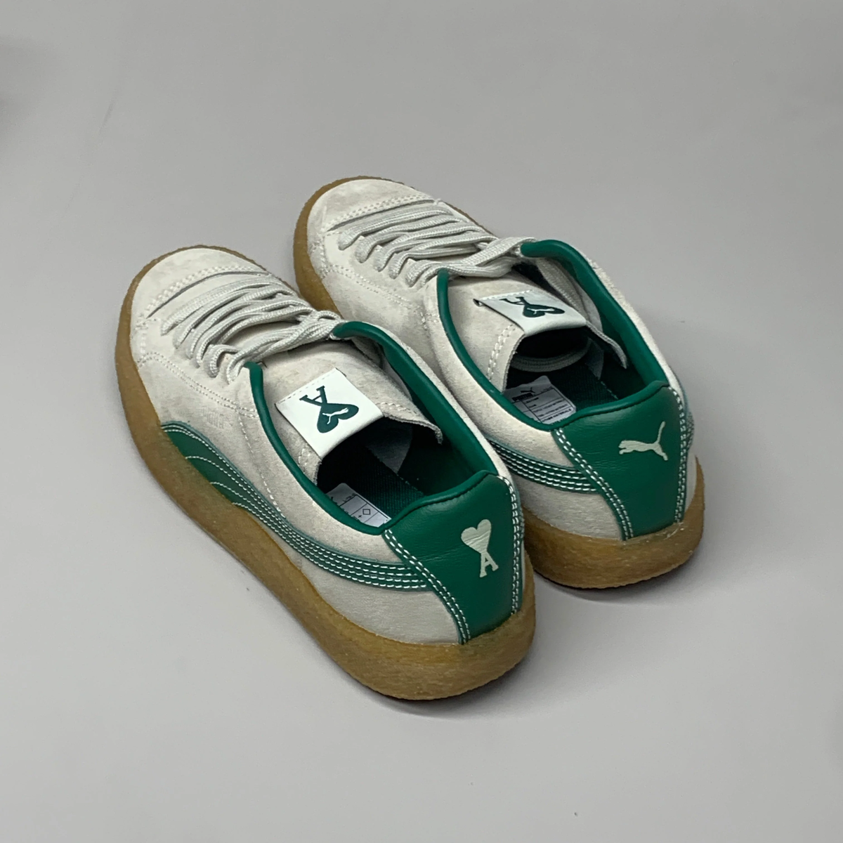 Puma AMI X Suede Crepe Lace Up Mens Sneakers SZ 9 Casual Puma AMI X Suede Crepe Lace Up Mens Sneakers SZ 9 Casual