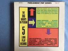 Parliament Pop Series ~ The Big Groups in Person ~ PAK-FF ~ 5 LP Box Set (EX)