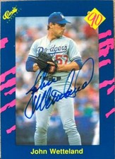 John Wetteland Autographed 1990 Classic Blue #110