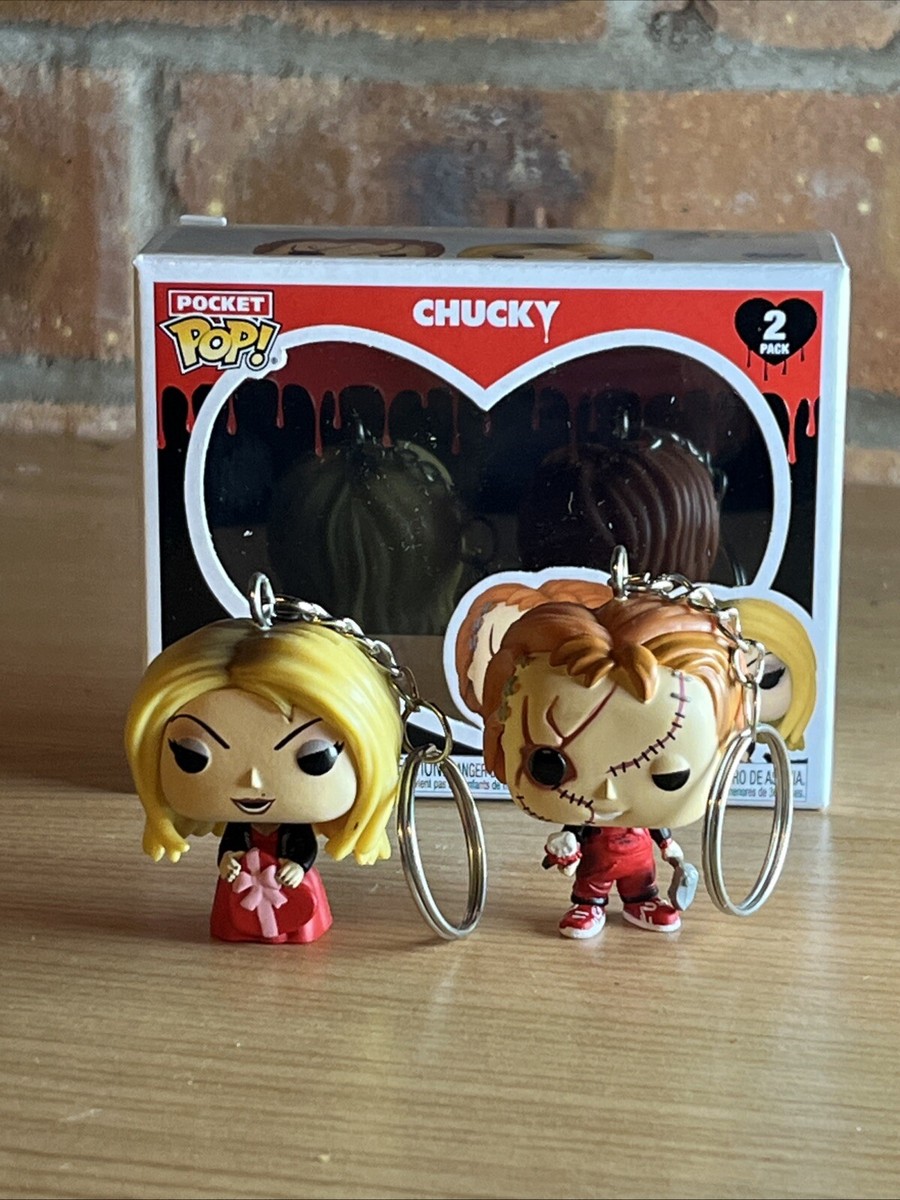 Funko Pocket Pop! Bloody Chucky Tiffany Exc Custom Key Ring