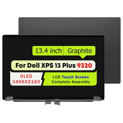For Dell XPS 9320 Plus OLED UHD LCD Touch Screen Complete Assembly NVK9M 0NVK9M
