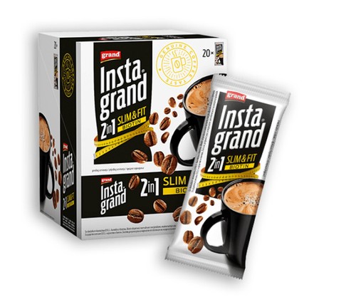 Instant Coffee Grand 2 in 1 Slim \u0026 Fit 