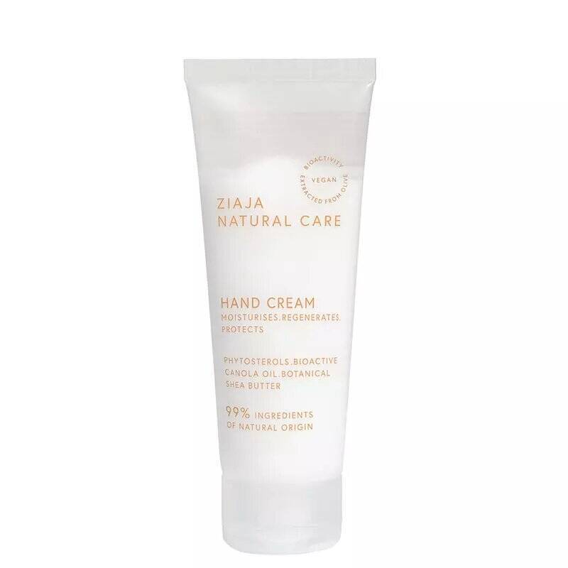 Ziaja Unisex White Natural Care Hand Cream 75Ml In - Image 3