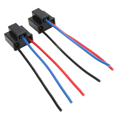 2-Pcs H4 HB2 9003 Scheinwerfer Verdrahtung Kabelbaum Sockel 3-Pin Adapter Hi TOS