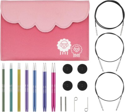 KnitPro Zing Midi Interchangeable Knitting Needles Set 5'' (13cm)