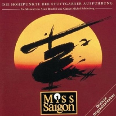 OST - MISS SAIGON (QS STUTTGARTER.AUFFÜ.)  CD 16 TRACKS MUSICAL SOUNDTRACK NEU
