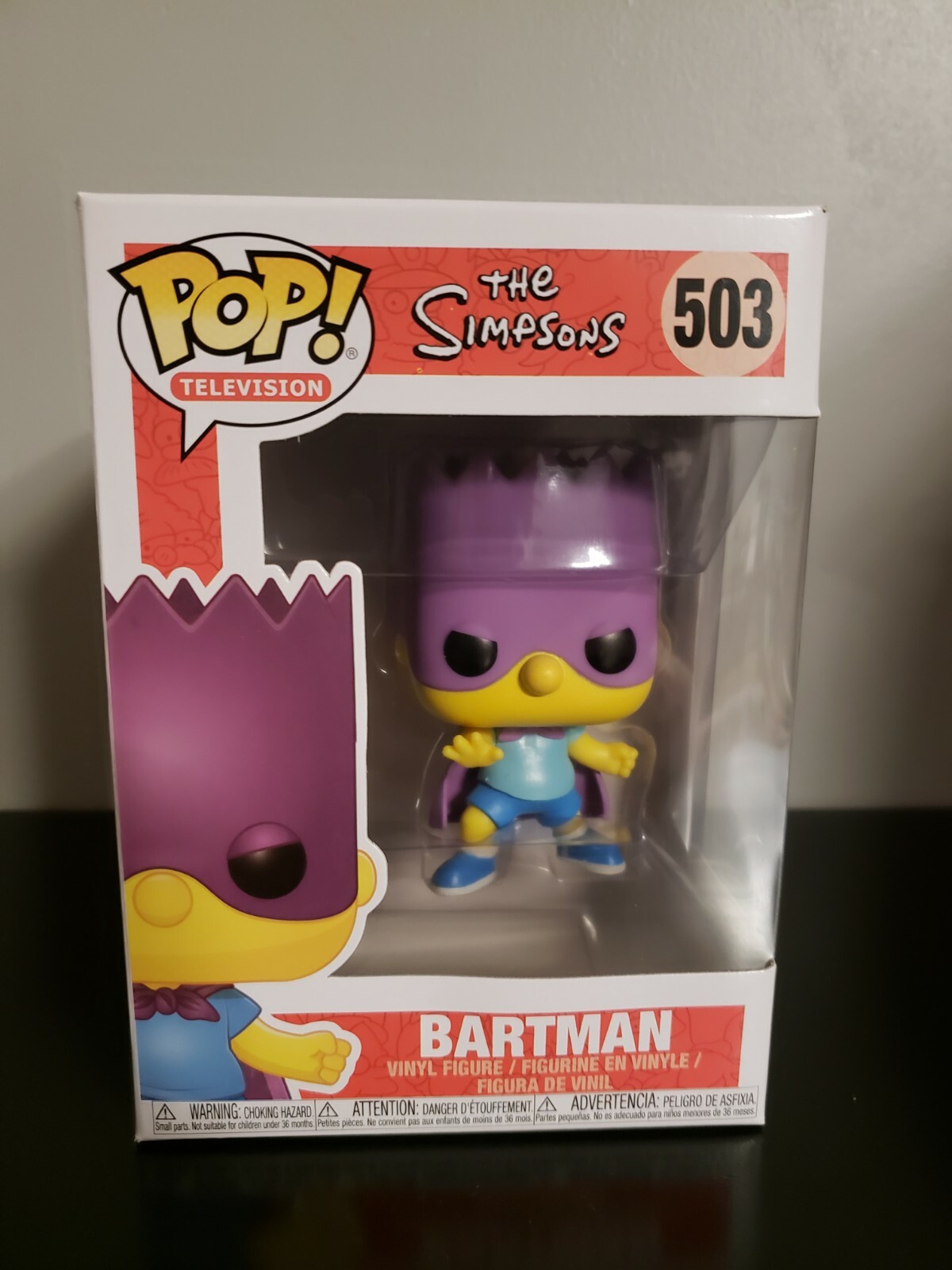 The Simpsons Bartman Bart Simpson #503 