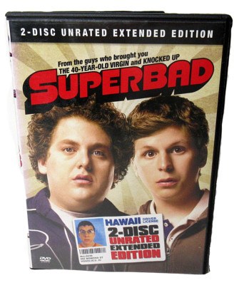 Superbad (DVD, 2007, 2-Disc Set, Special Edition; Unrated; Extended Cut)