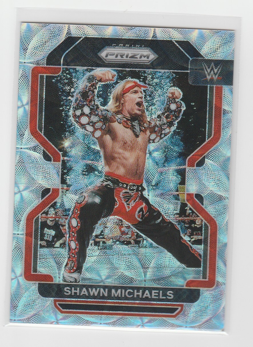 2022 Prizm WWE #199 The Heartbreak Kid SHAWN MICHAELS Scope Prizm /199 Premium