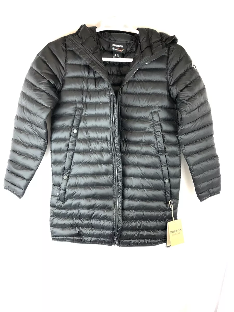 Burton Womens Evergreen Long Down Insulator Black Size Small