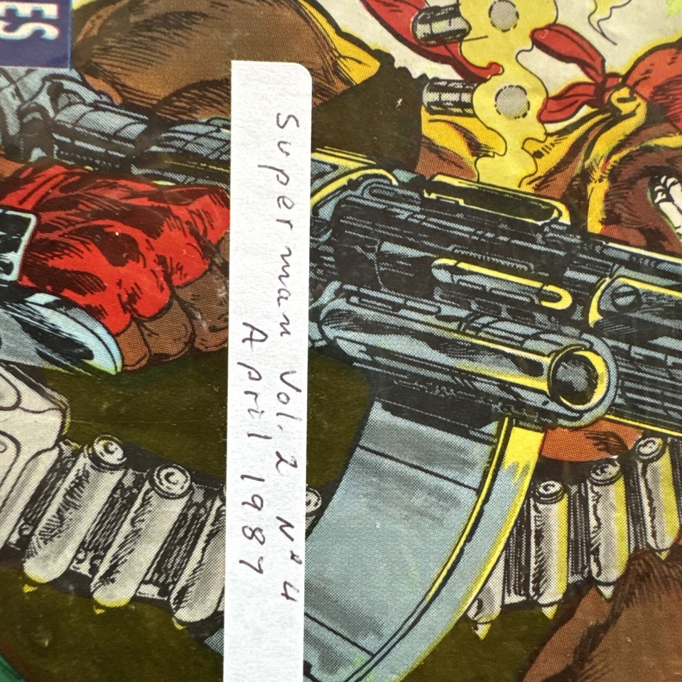 Extremely rare (only one in ebay) Superman No 20 Spanish B&B HG Combine