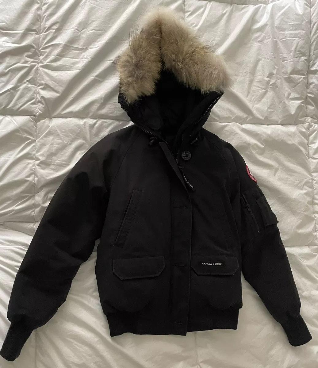 Canada goose chilliwack bomber women's black sales